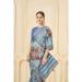 Picture of Bewitching Silk Cadet Blue Saree