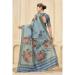 Picture of Bewitching Silk Cadet Blue Saree