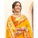 Picture of Sublime Silk Golden Saree