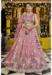 Picture of Resplendent Satin & Silk Pink Lehenga Choli
