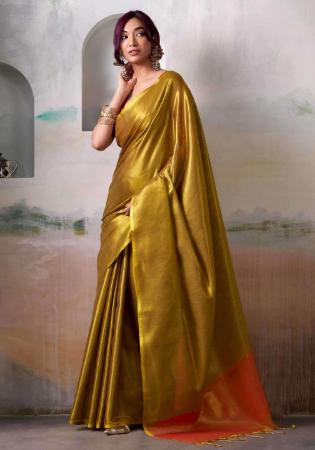 Picture of Graceful Silk Fire Brick Saree