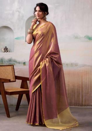 Picture of Classy Silk Magenta Saree