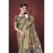 Picture of Alluring Silk Sea Green Saree