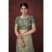 Picture of Alluring Silk Sea Green Saree