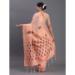 Picture of Fine Cotton & Linen Burly Wood Saree