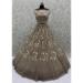 Picture of Statuesque Net Dim Gray Lehenga Choli