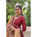Picture of Exquisite Rayon Maroon Readymade Gown