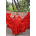Picture of Appealing Rayon Tomato Readymade Gown