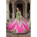 Picture of Exquisite Georgette Hot Pink Readymade Gown