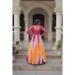 Picture of Excellent Georgette Peru Readymade Gown