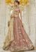 Picture of Satin & Silk & Organza Beige Readymade Lehenga Choli