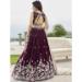 Picture of Satin & Silk & Organza Maroon Readymade Lehenga Choli