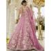 Picture of Satin & Silk Pale Violet Red Readymade Lehenga Choli