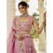 Picture of Satin & Silk Pale Violet Red Readymade Lehenga Choli