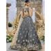 Picture of Satin & Silk Dark Slate Grey Readymade Lehenga Choli
