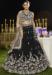 Picture of Radiant Satin & Silk Black Readymade Lehenga Choli