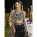 Picture of Radiant Satin & Silk Black Readymade Lehenga Choli