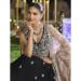 Picture of Radiant Satin & Silk Black Readymade Lehenga Choli