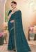 Picture of Ravishing Georgette Teal Saree