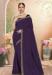 Picture of Delightful Georgette Purple Saree