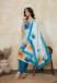 Picture of Silk Light Steel Blue Readymade Salwar Kameez