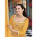 Picture of Georgette Sandy Brown Straight Cut Salwar Kameez