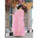 Picture of Georgette Light Pink Straight Cut Salwar Kameez