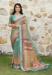 Picture of Shapely Cotton Dark Sea Green Saree