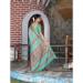 Picture of Excellent Cotton Sea Green Saree