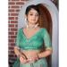 Picture of Excellent Cotton Sea Green Saree