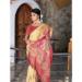 Picture of Alluring Cotton Indian Red Saree