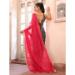 Picture of Fine Chiffon & Organza Light Pink Saree