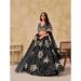 Picture of Amazing Silk Black Lehenga Choli