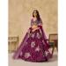 Picture of Grand Silk Maroon Lehenga Choli