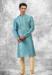 Picture of Wonderful Silk Cadet Blue Kurtas