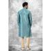Picture of Wonderful Silk Cadet Blue Kurtas