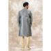 Picture of Delightful Silk Grey Kurtas