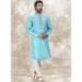 Picture of Magnificent Silk Turquoise Kurtas