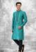 Picture of Pleasing Silk Steel Blue Kurtas