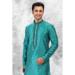 Picture of Pleasing Silk Steel Blue Kurtas