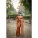 Picture of Classy Silk Chocolate Saree