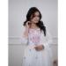 Picture of Ravishing Silk Ghost White Readymade Salwar Kameez
