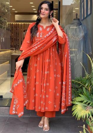 Picture of Radiant Silk Chocolate Readymade Salwar Kameez