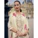 Picture of Excellent Silk Tan Readymade Salwar Kameez