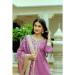 Picture of Magnificent Silk Rosy Brown Readymade Salwar Kameez