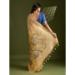 Picture of Beauteous Cotton Khaki Saree