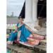 Picture of Ravishing Silk Dark Cyan Saree