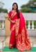 Picture of Ravishing Silk Crimson Saree