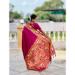 Picture of Graceful Silk Crimson Saree