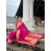 Picture of Graceful Silk Crimson Saree